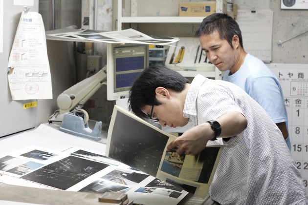 2015.6.3.写真集印刷立会い(弊社工場にて)